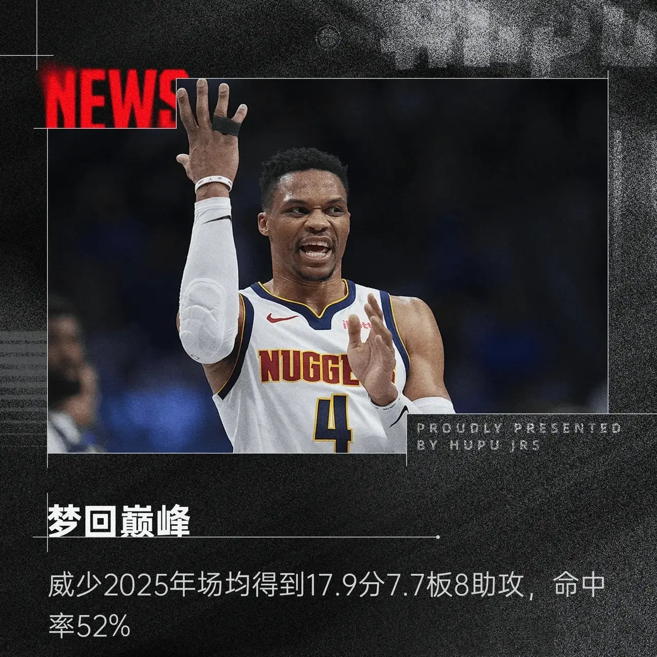 火箭，威少，冲击季后赛！